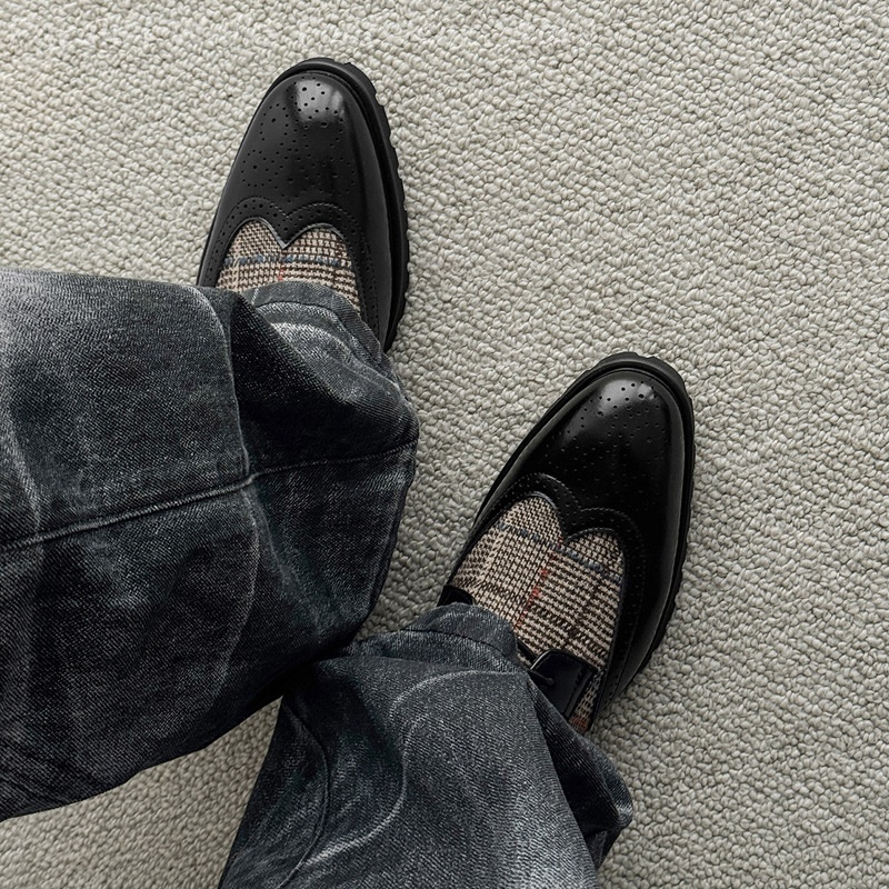 Мужские ботинки в клетку из тв – обзор и цена Men'S Shoes Smart