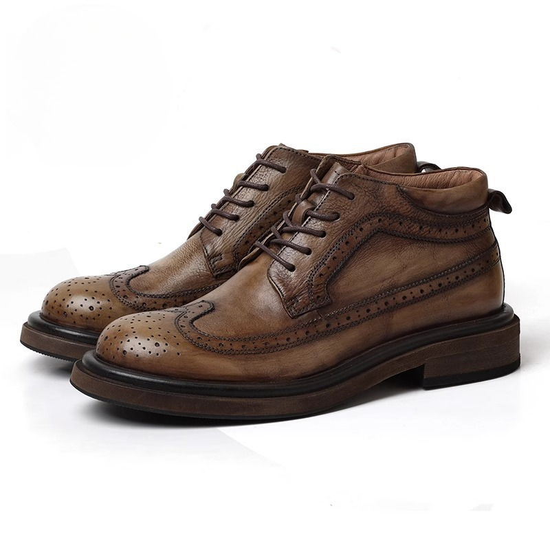 Британские броги с резным высо – обзор и цена Men'S Shoes Hey Dude