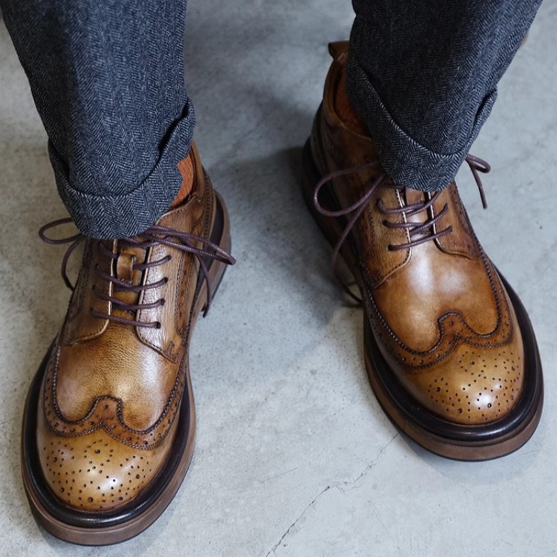 Британские броги с резным высо – обзор и цена Men'S Shoes Hey Dude