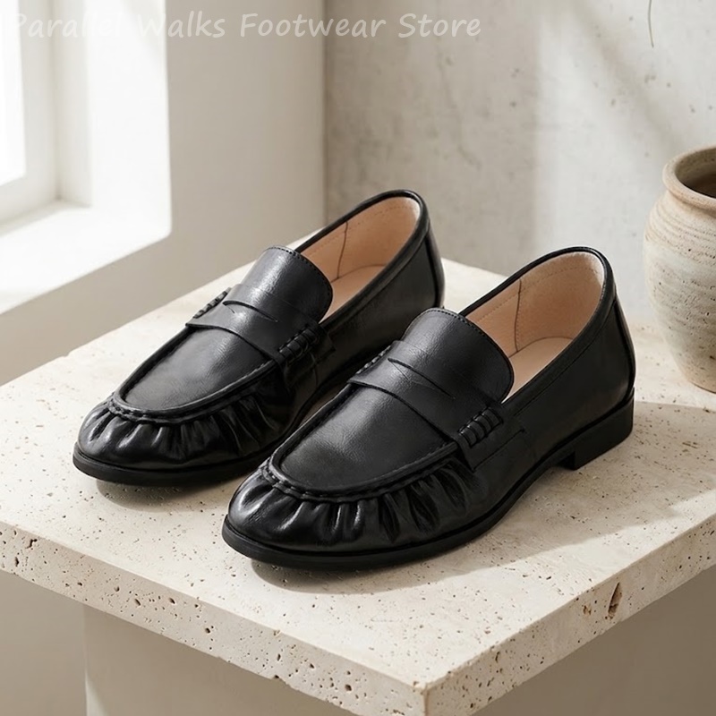 Мужские ретро-лоферы с плиссир – обзор и цена Men'S Shoes Smart